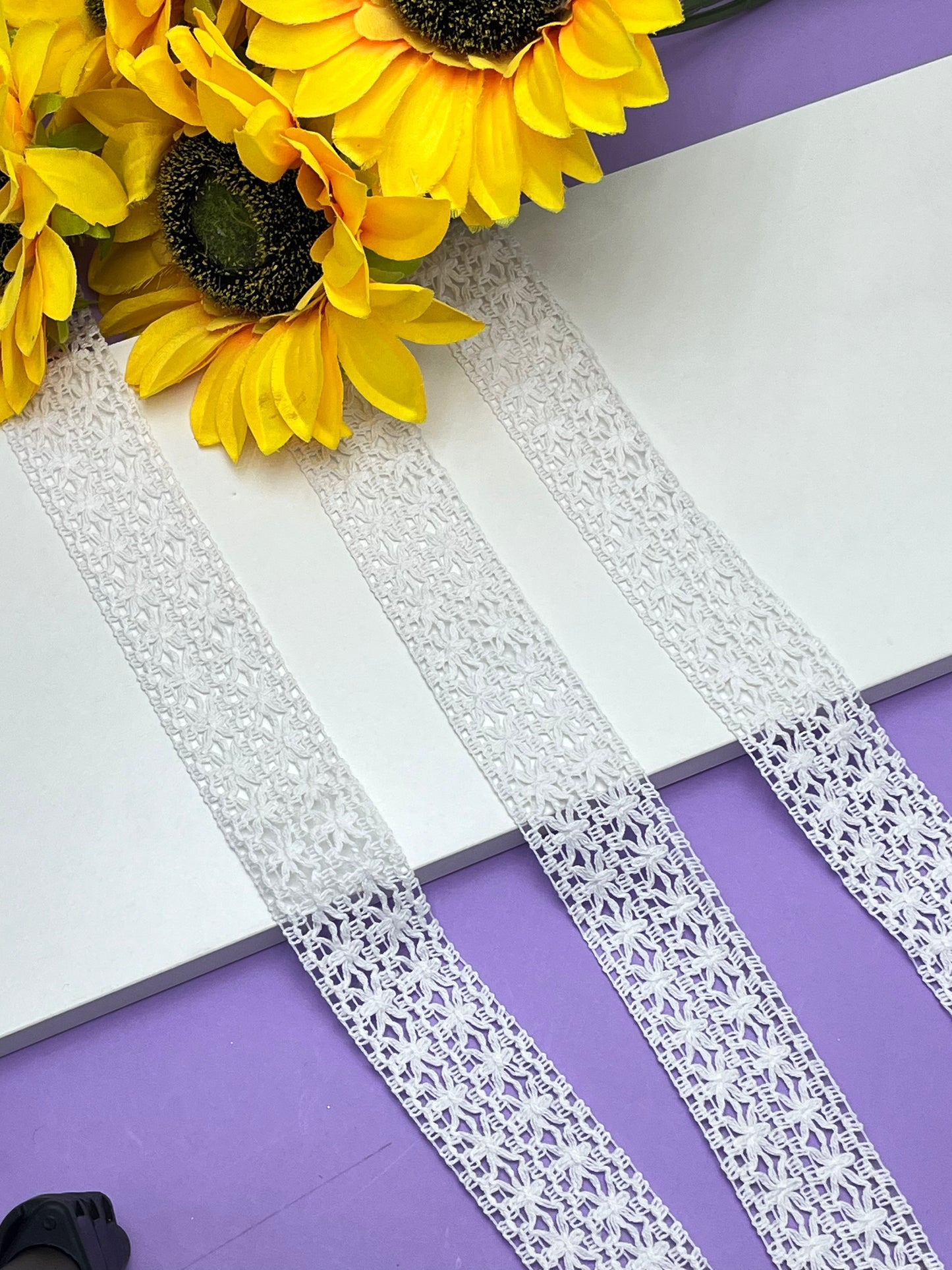 Cotton Crochet Handmade Lace Border – Design CR3437