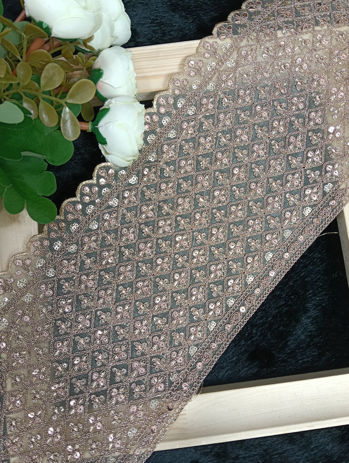 Designer Machine-Work Borders — Heavy Suit Transformations JA14608