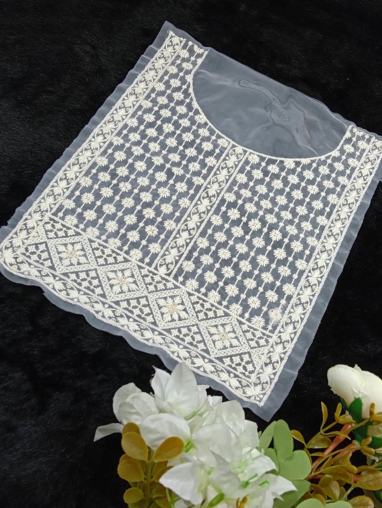 Embroidered Neck Patch Design NE264