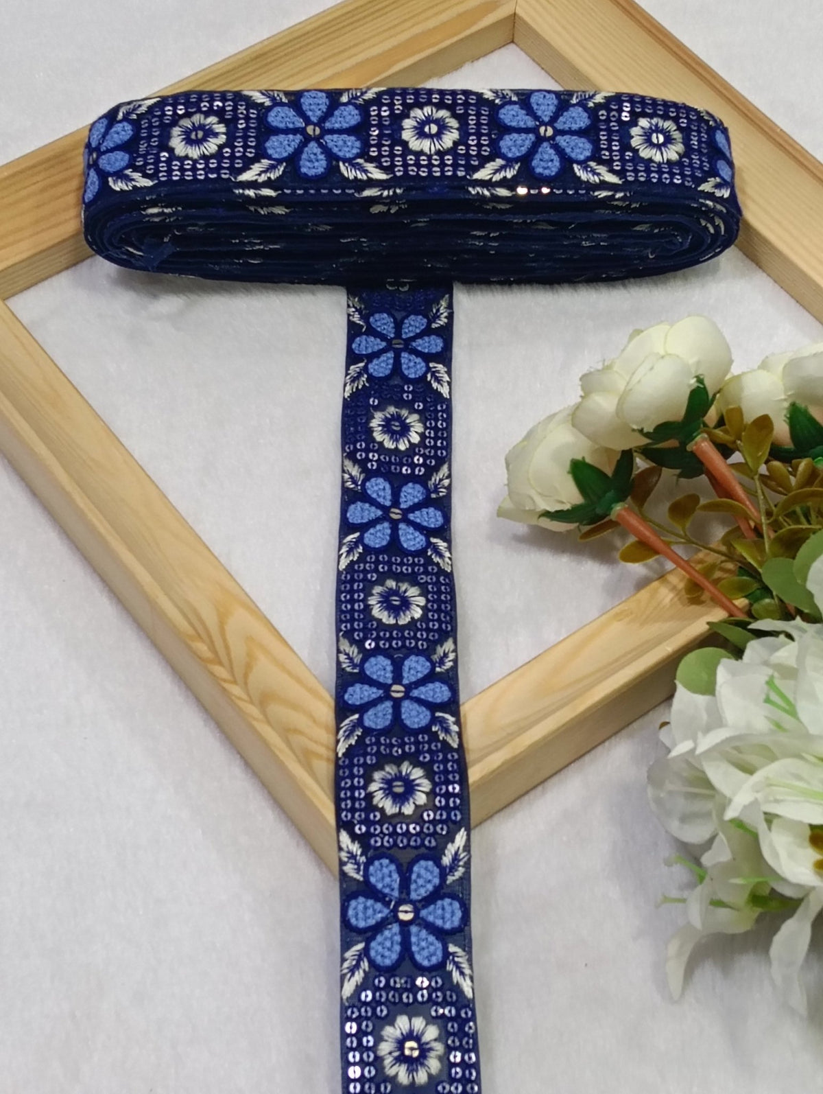 Embroidery Lace Jari Border JA14739 - Artiza Lace