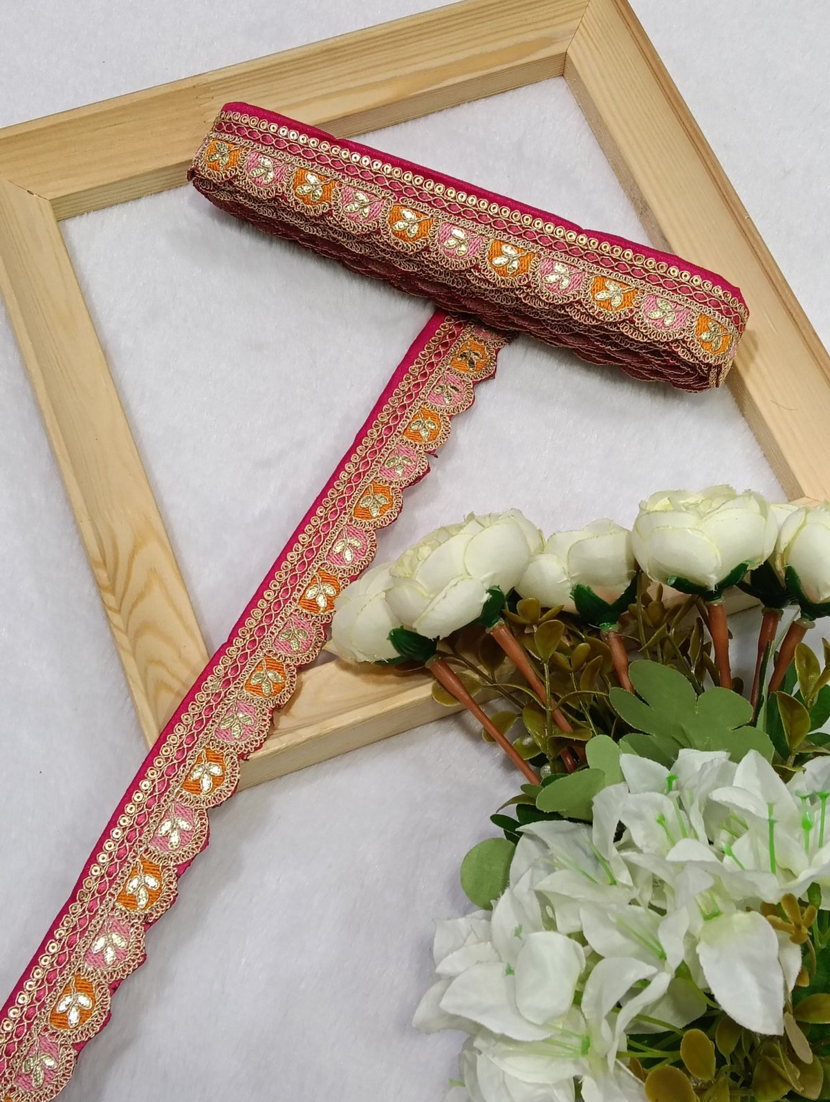 Embroidery Lace Jari Border JA14751 - Artiza Lace