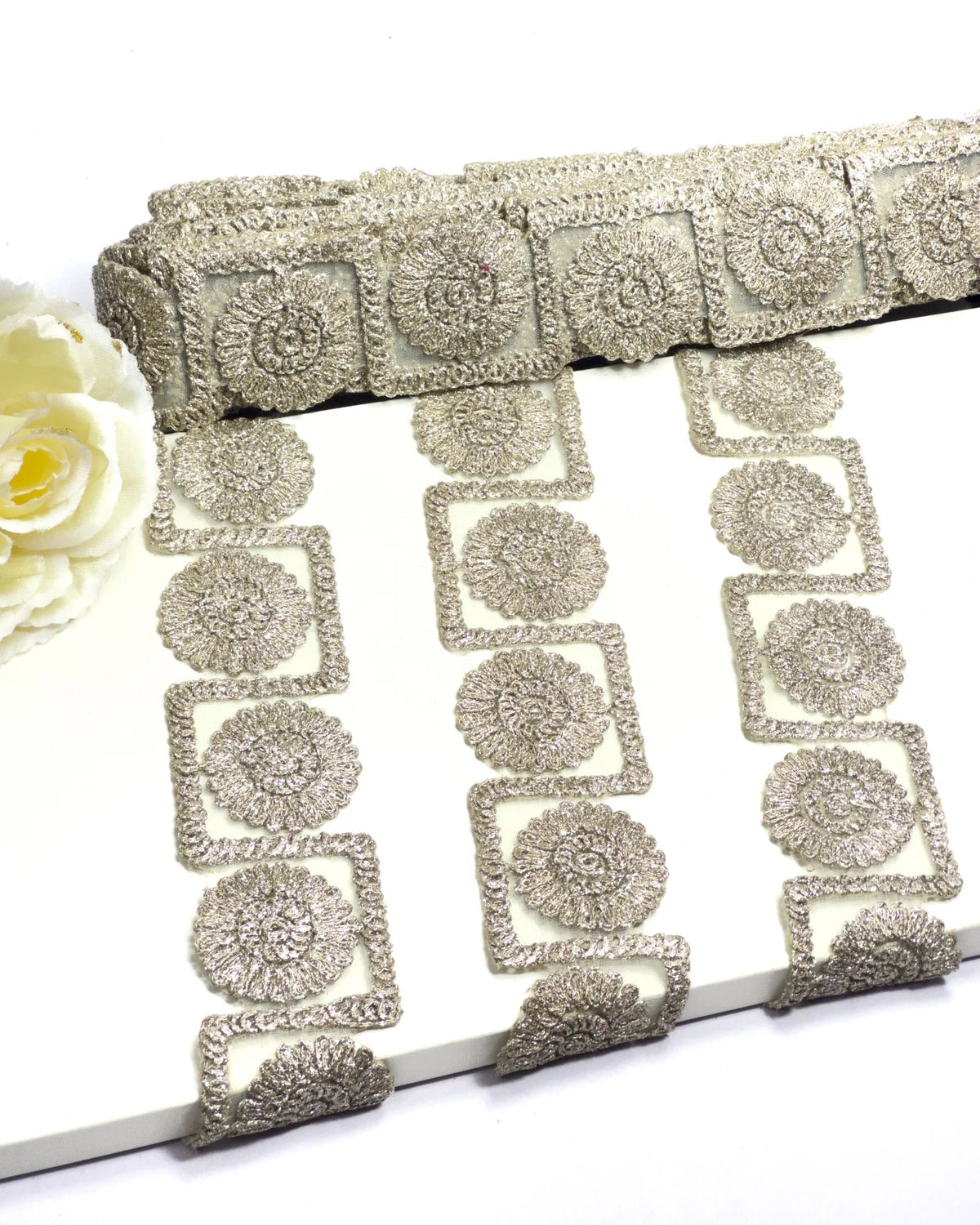 Intricate Cut-Work Lace — Flexible Designer Finishing CU701 - Artiza Lace
