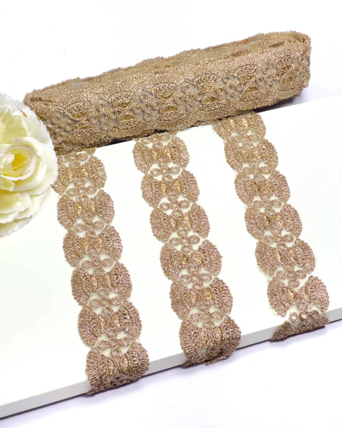 Intricate Cut-Work Lace — Flexible Designer Finishing CU751 - Artiza Lace