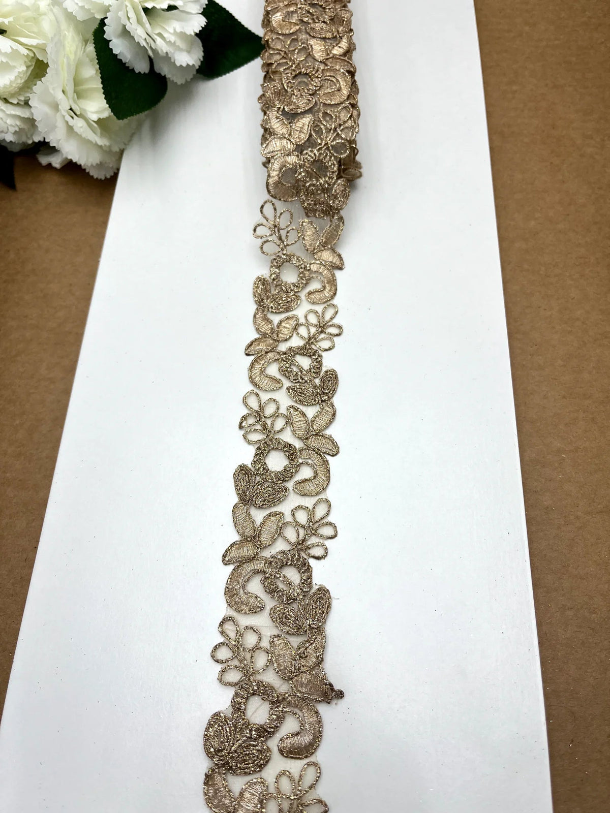 Intricate Cut-Work Lace — Flexible Designer Finishing CU841 - Artiza Lace