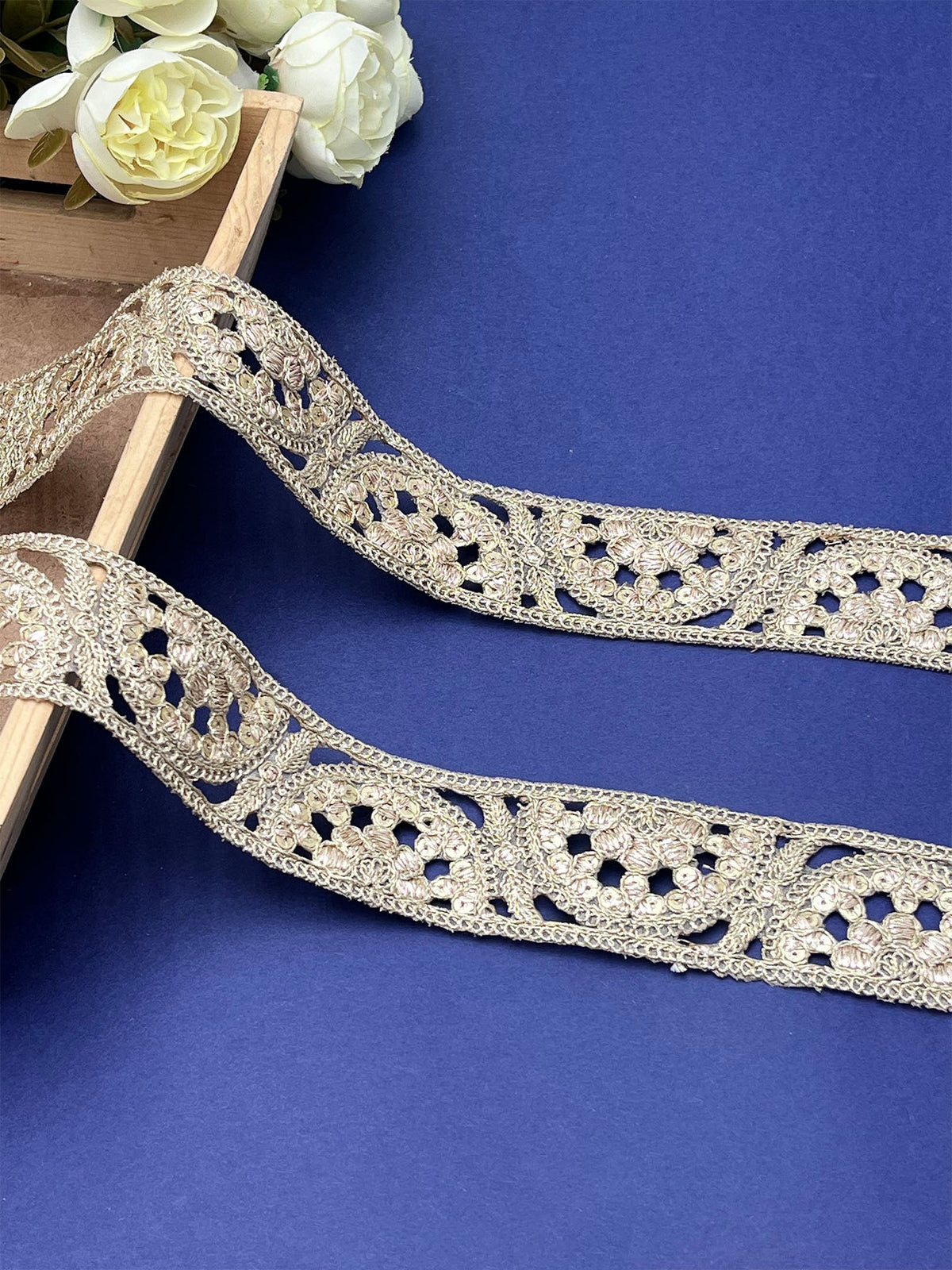 Intricate Cut-Work Lace — Flexible Designer Finishing JA14028 - Artiza Lace