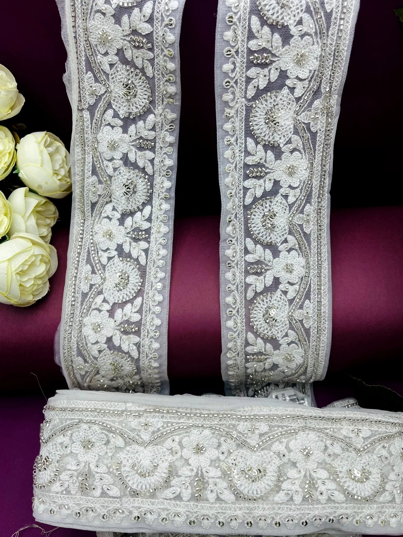 Handwork Machine Embroidery Lace Border Trim HA3631/PRO99931