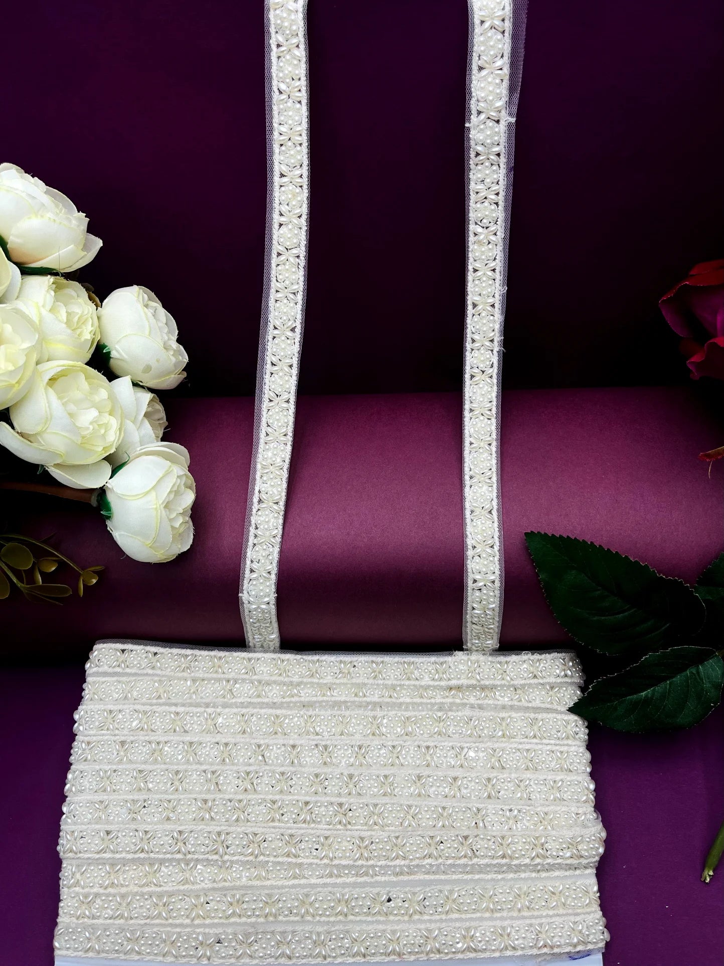 Stone Lace Border Trim ST1892/PRO28068