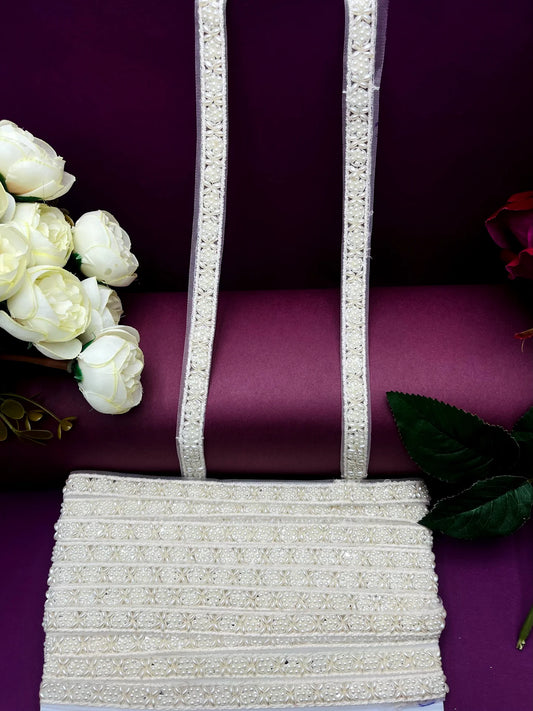 Stone Lace Border Trim ST1892/PRO28068