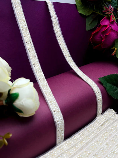 Stone Lace Border Trim ST1892/PRO28068