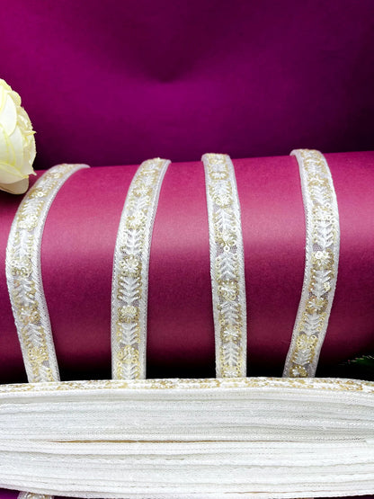 Embroidered Lace Lucknowi Jari Border JA12539/PRO110404