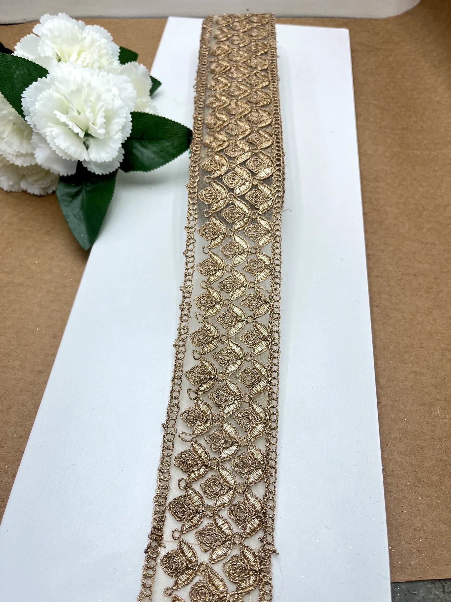 Intricate Cut-Work Lace — Flexible Designer Finishing CU1077