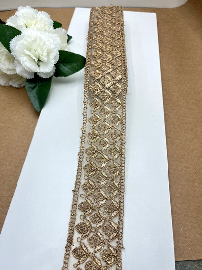 Intricate Cut-Work Lace — Flexible Designer Finishing CU1077