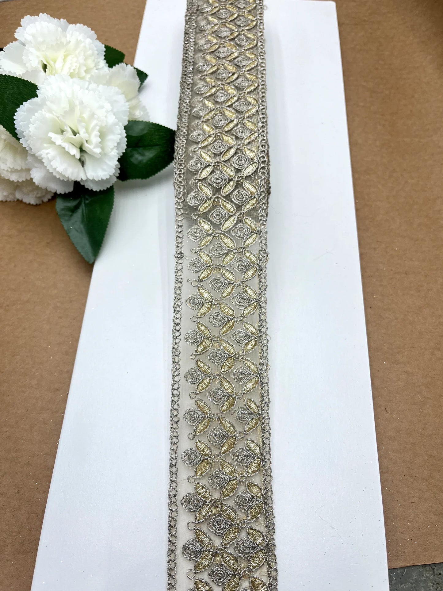 Intricate Cut-Work Lace — Flexible Designer Finishing CU1077