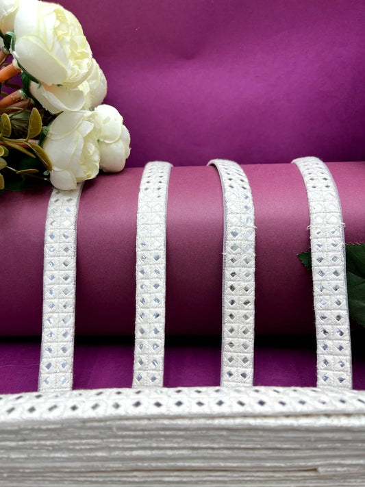 Embroidered Lace Lucknowi Jari Border JA11524/PRO97131