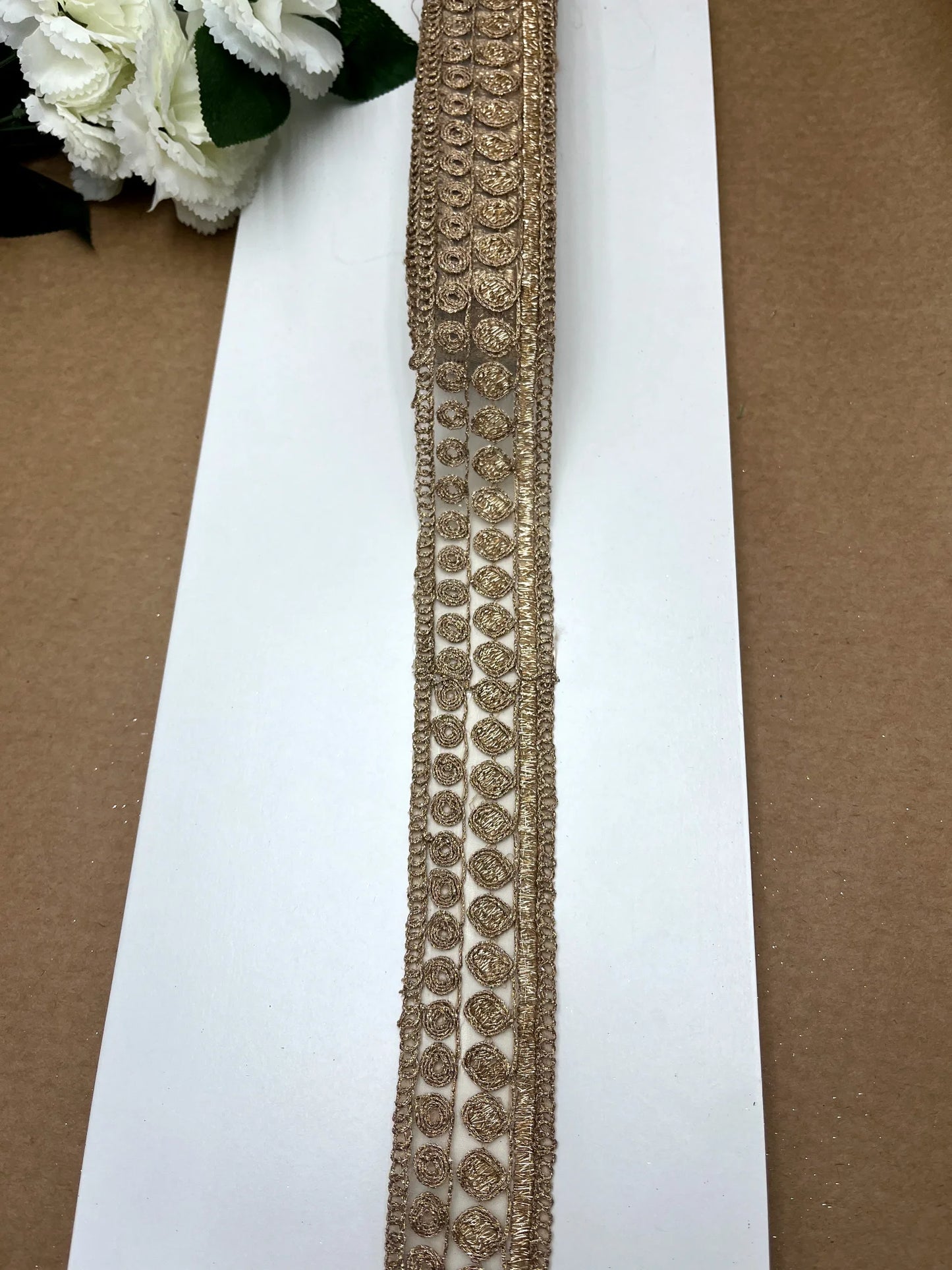 Intricate Cut-Work Lace — Flexible Designer Finishing CU1079