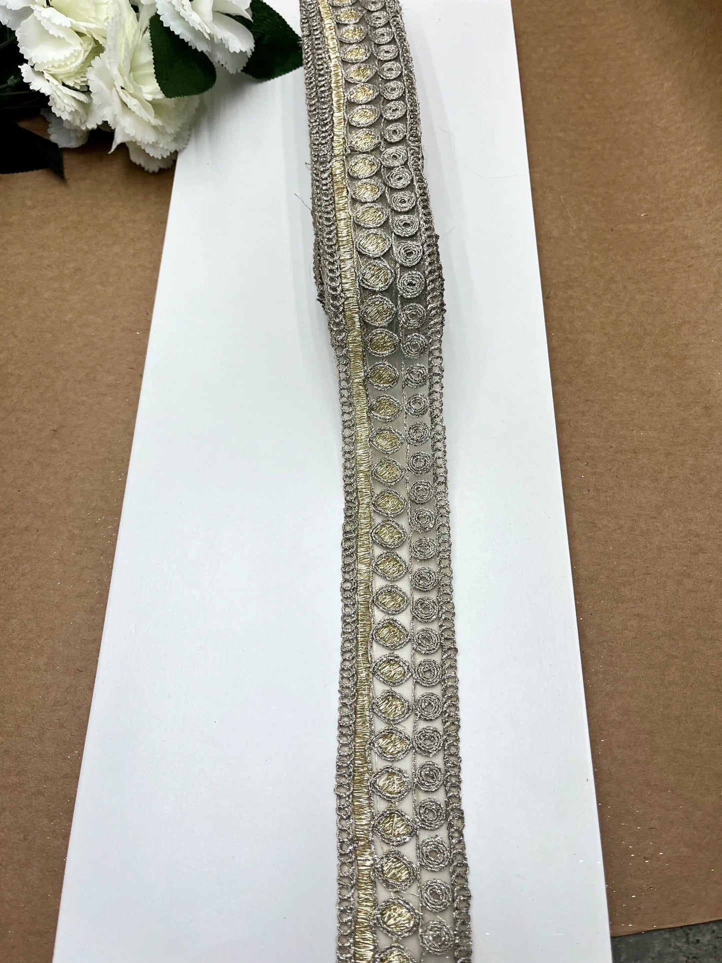 Intricate Cut-Work Lace — Flexible Designer Finishing CU1079