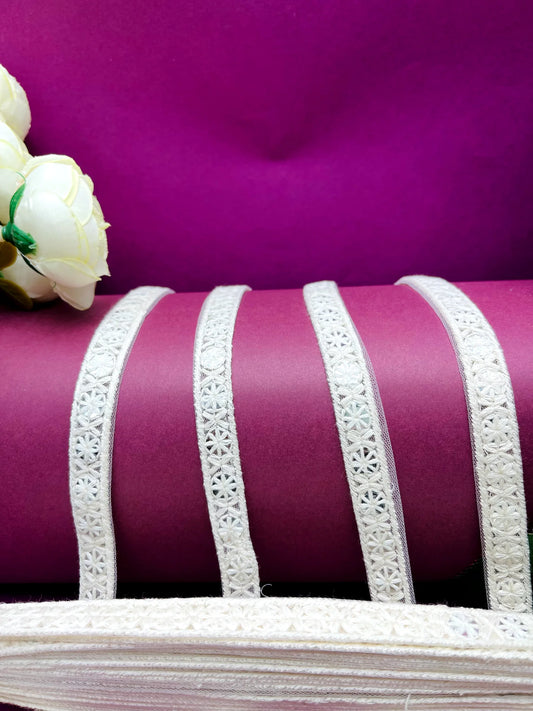 Embroidered Lace Lucknowi Jari Border JA1421/PRO9227