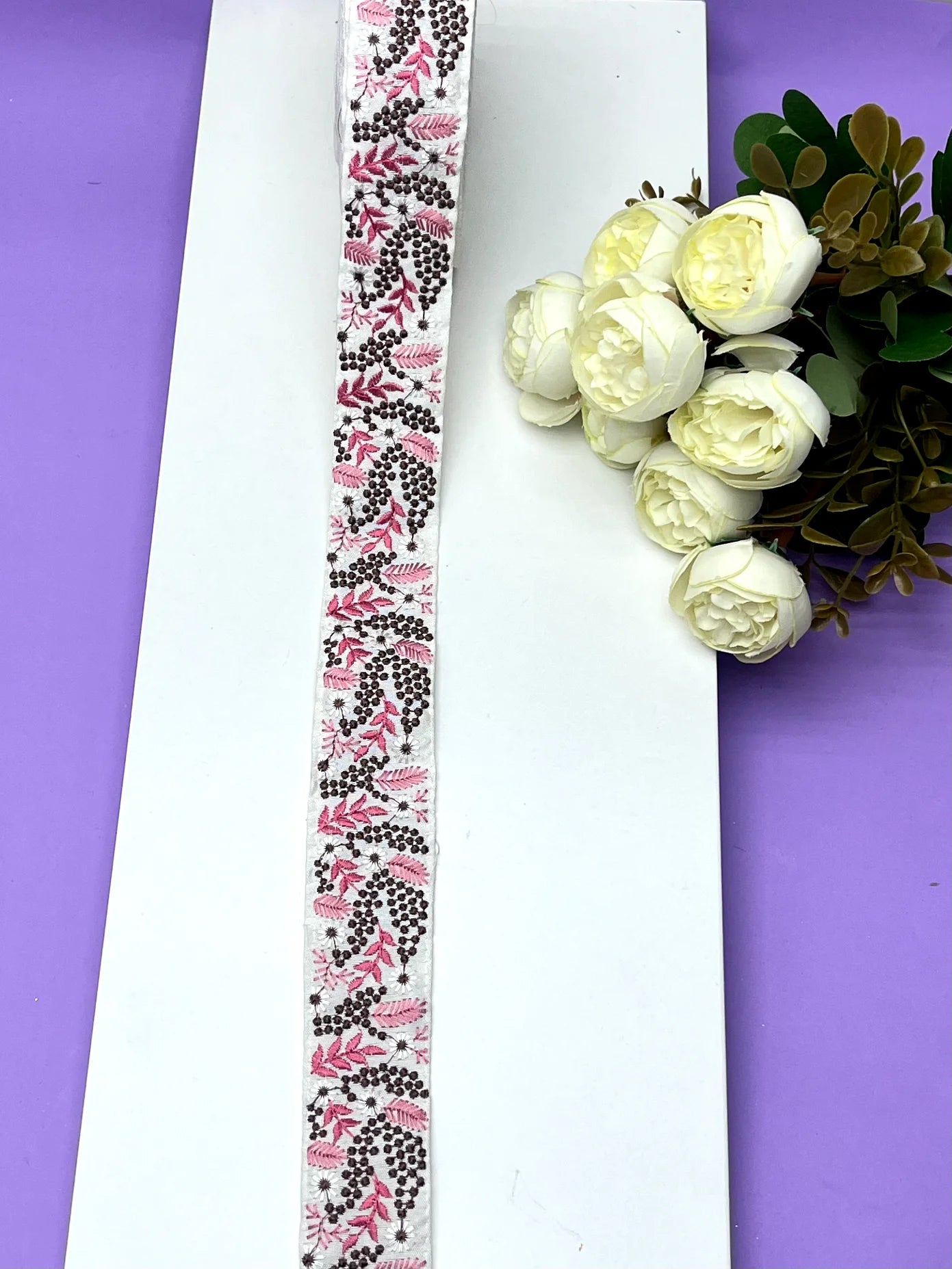 Embroidery Lace Jari Border JA13978