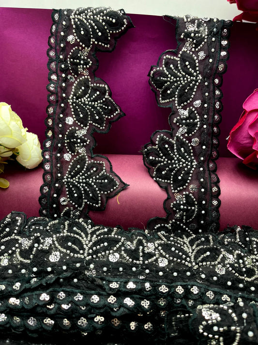 Handwork Machine Embroidery Lace Border Trim HA5514/PRO127093