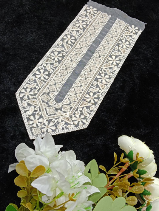 Sample Embroidered Neck Patch Design NE1111