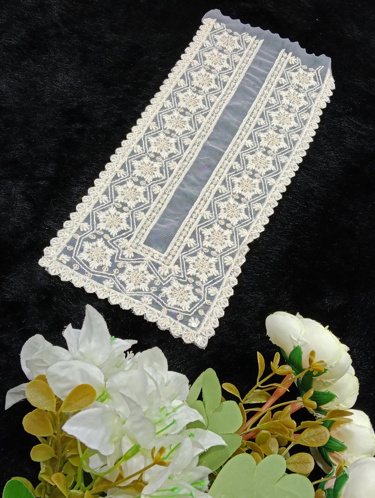 Sample Embroidered Neck Patch Design NE282