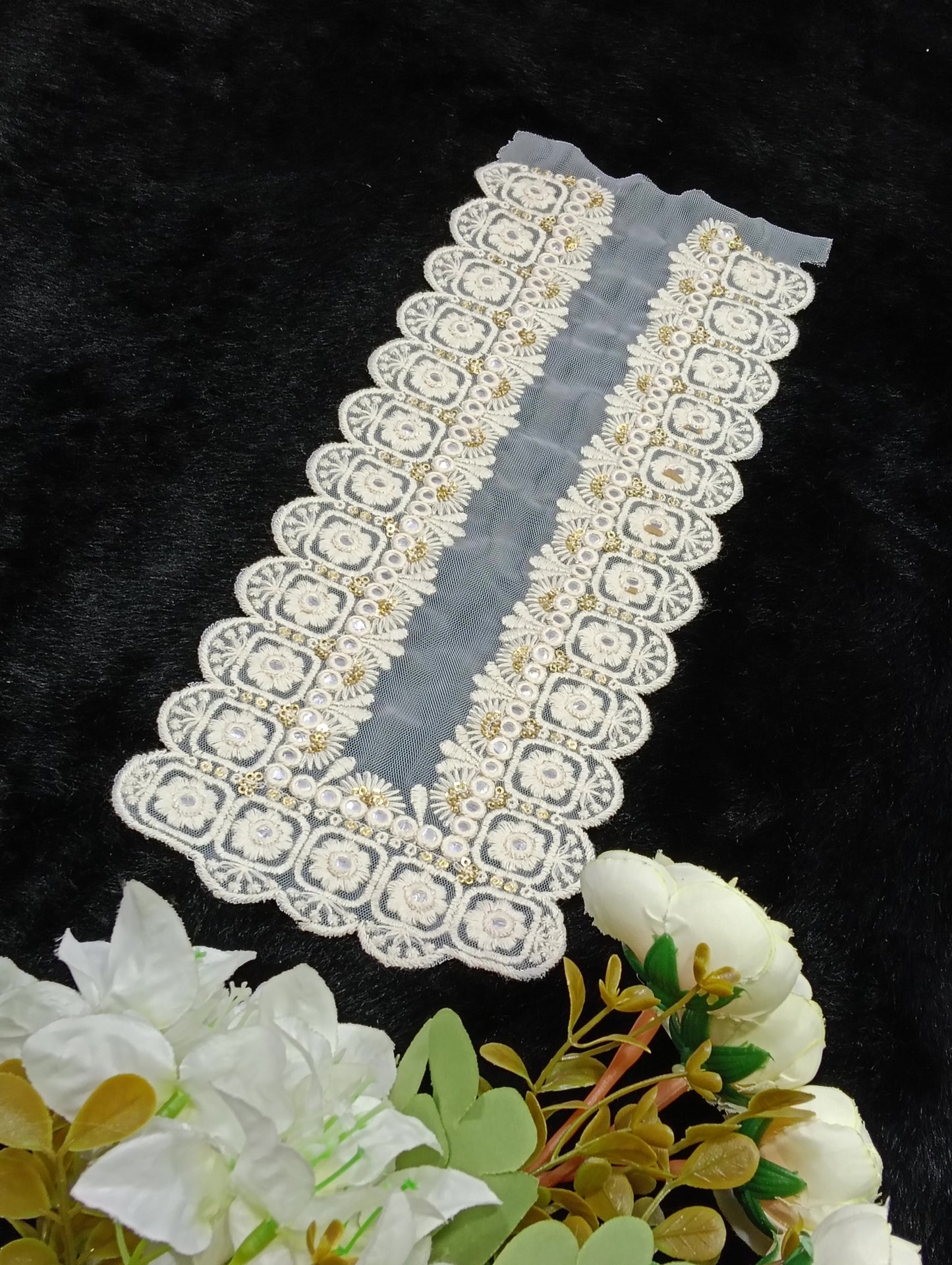 Sample Embroidered Neck Patch Design NE431