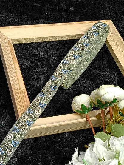 Embroidery Lace Jari Border