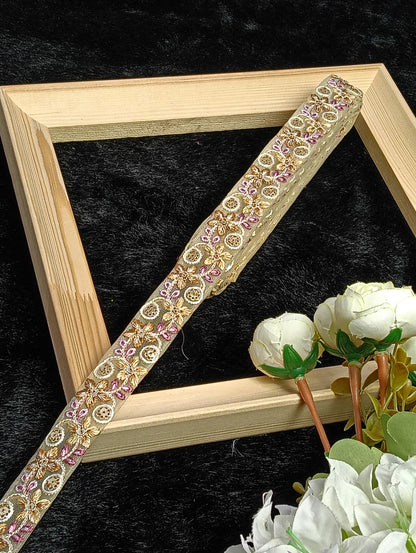 Embroidery Lace Jari Border