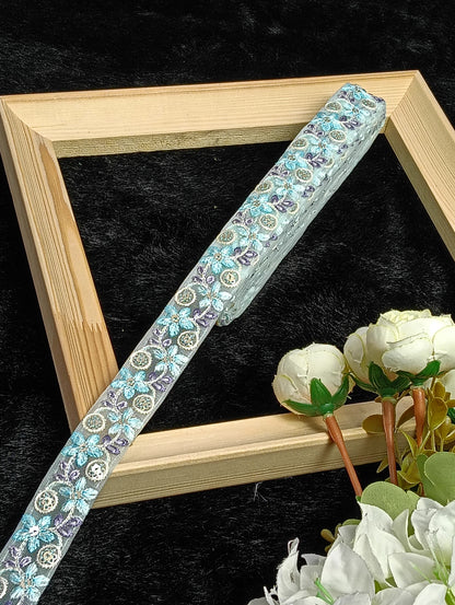 Embroidery Lace Jari Border
