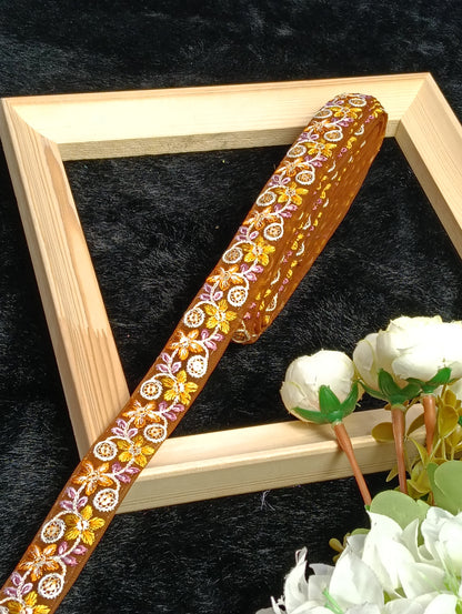 Embroidery Lace Jari Border