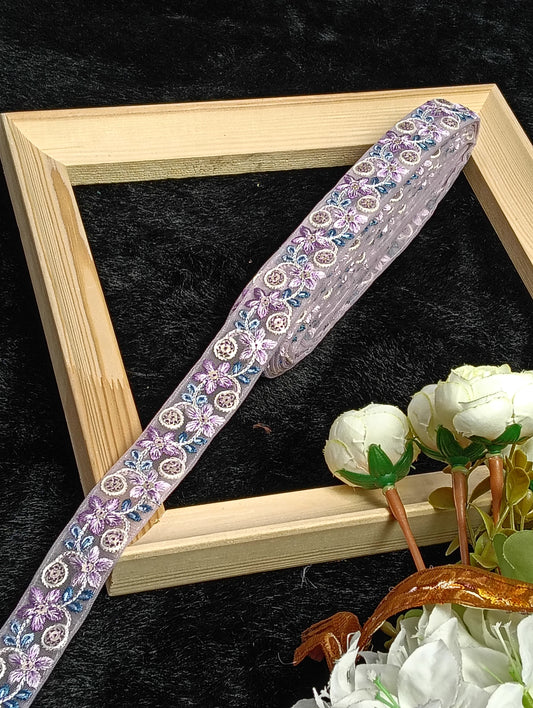 Embroidery Lace Jari Border