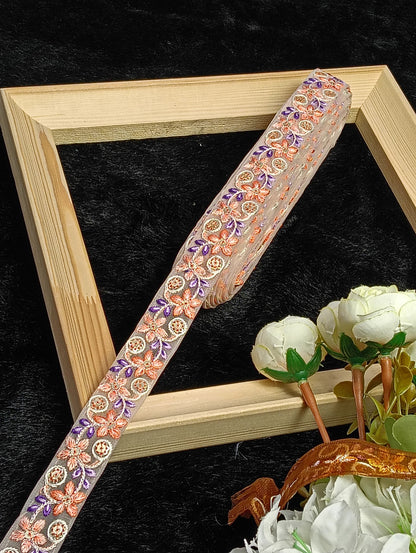 Embroidery Lace Jari Border