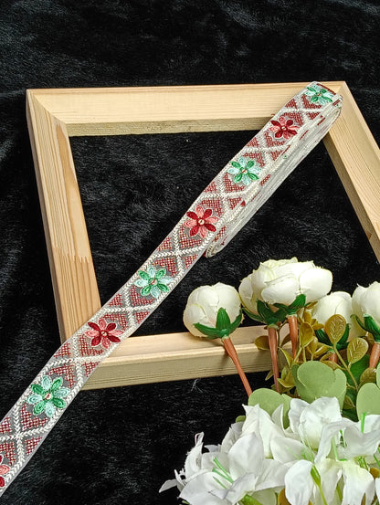 Embroidery Lace Jari Border