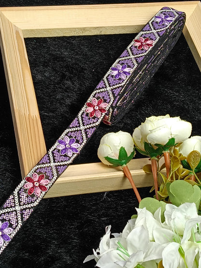 Embroidery Lace Jari Border