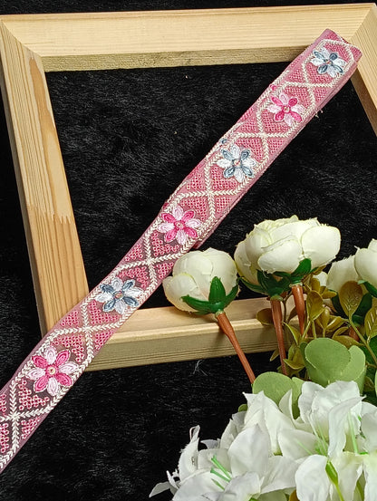 Embroidery Lace Jari Border