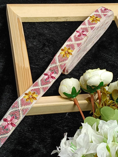 Embroidery Lace Jari Border