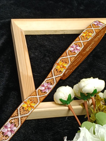 Embroidery Lace Jari Border