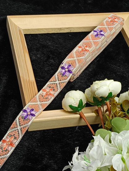 Embroidery Lace Jari Border
