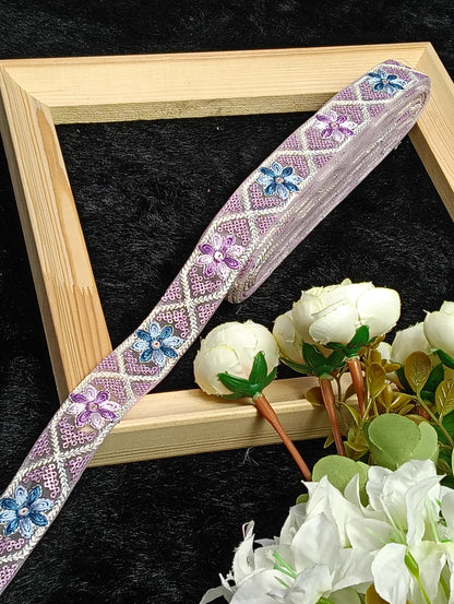 Embroidery Lace Jari Border