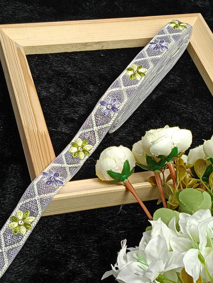 Embroidery Lace Jari Border