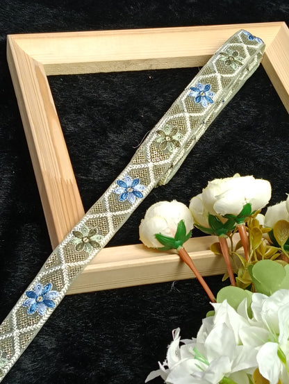 Embroidery Lace Jari Border