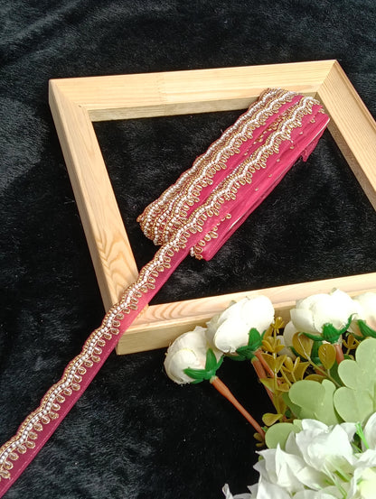 Embroidery Lace Jari Border