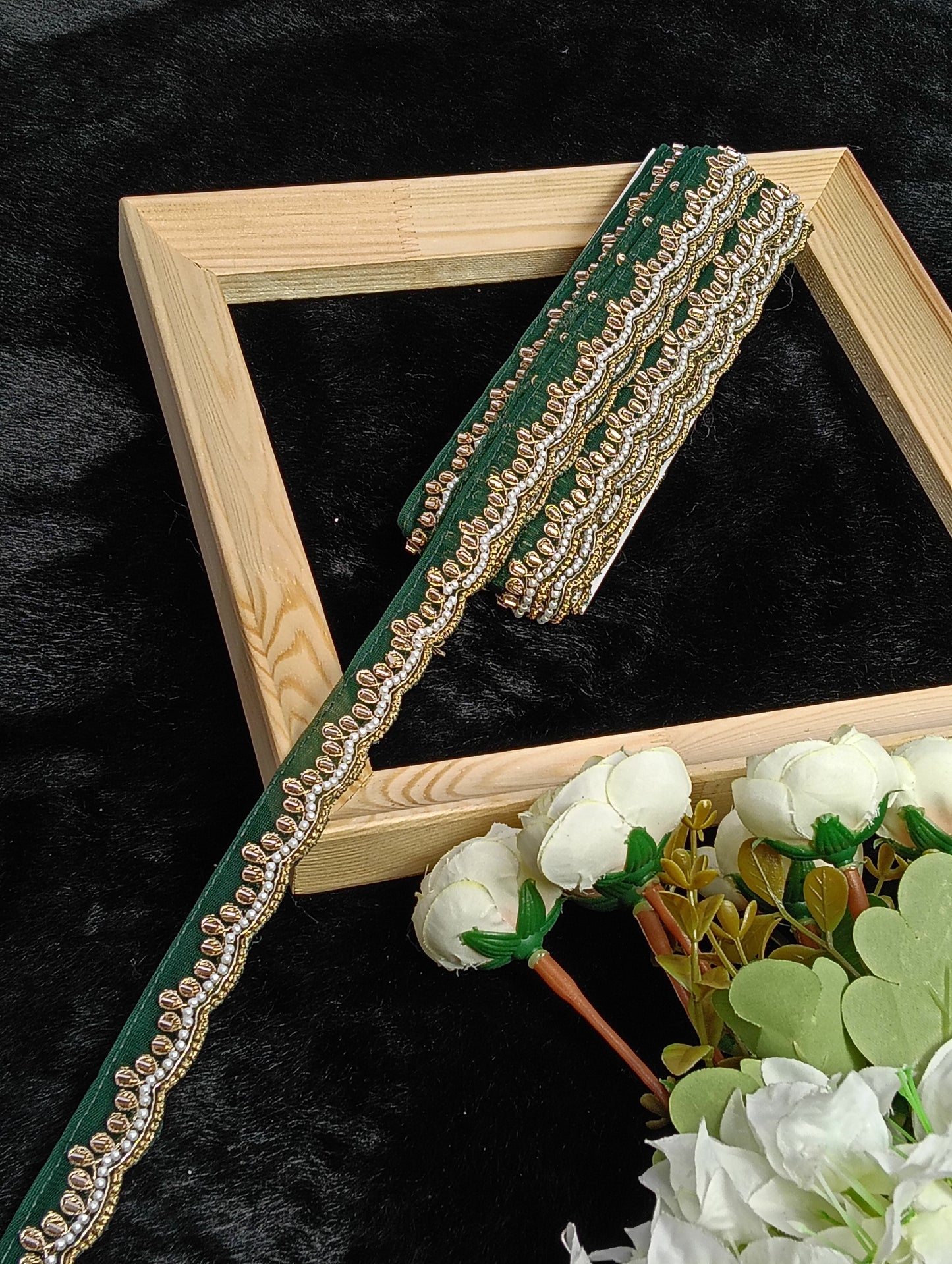 Embroidery Lace Jari Border