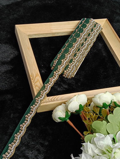 Embroidery Lace Jari Border