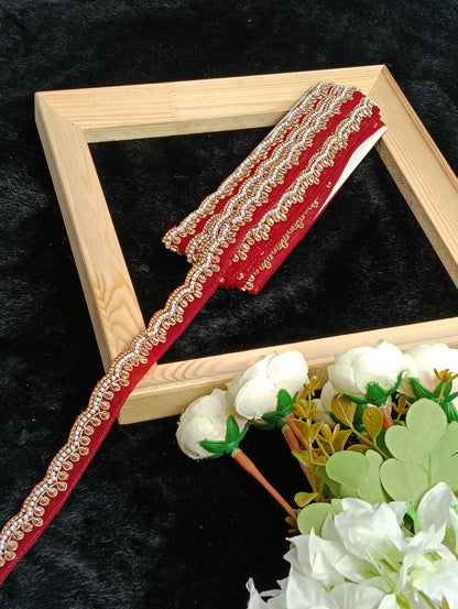 Embroidery Lace Jari Border