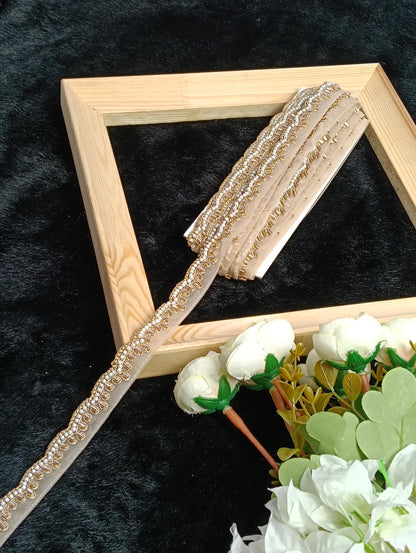 Embroidery Lace Jari Border