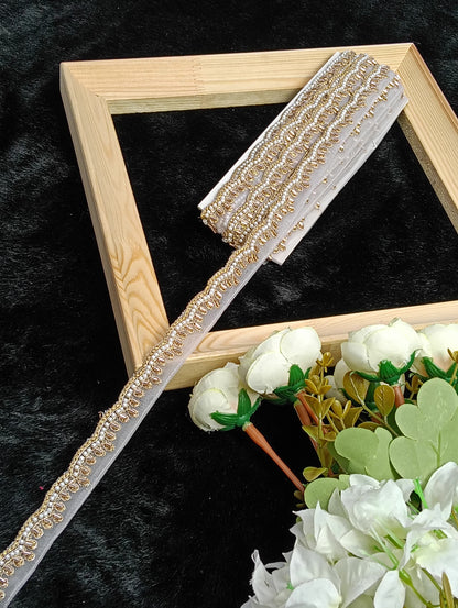Embroidery Lace Jari Border