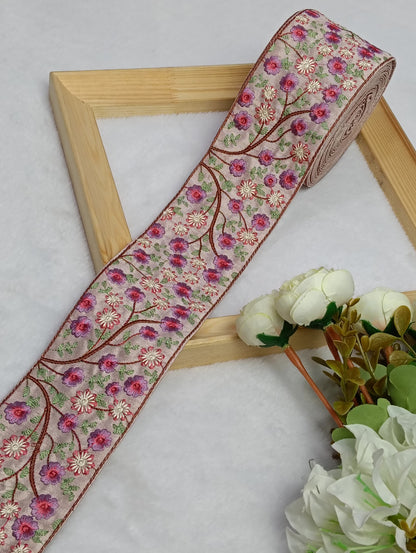 Embroidery Lace Jari Border