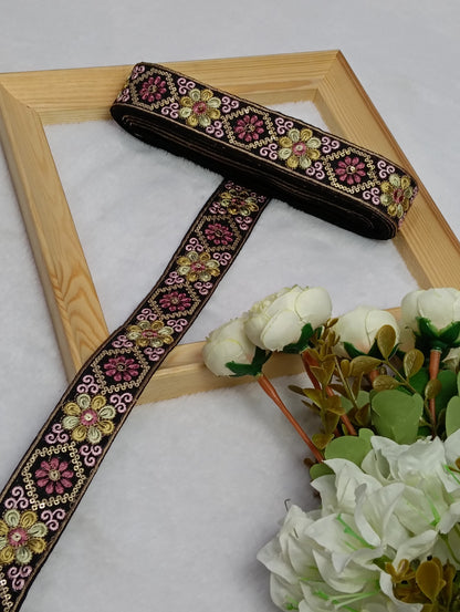 Embroidery Lace Jari Border