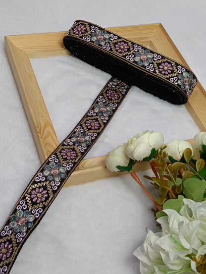 Embroidery Lace Jari Border
